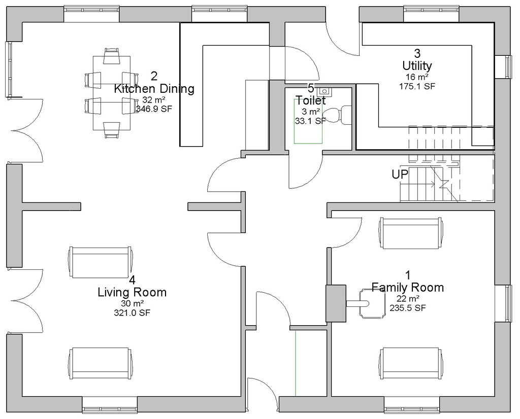 ground floor plan for home