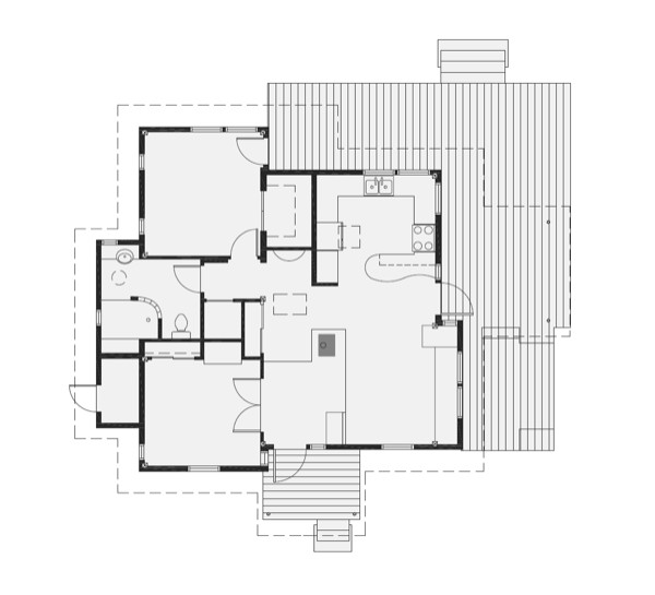small house design without floot