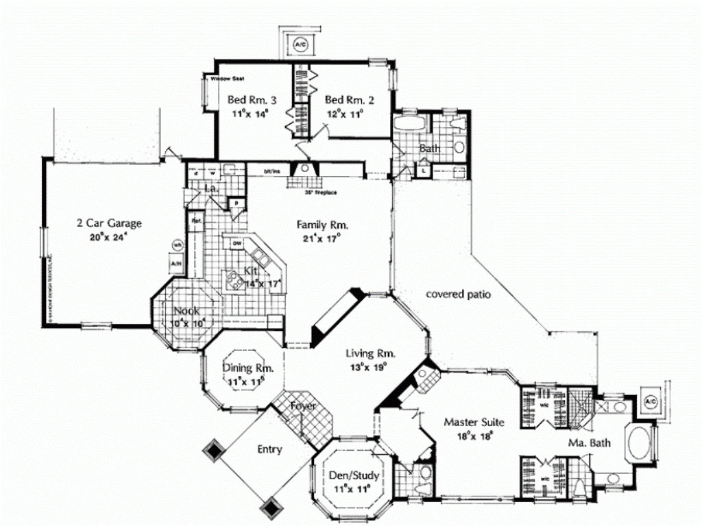 large modern house plans ideas