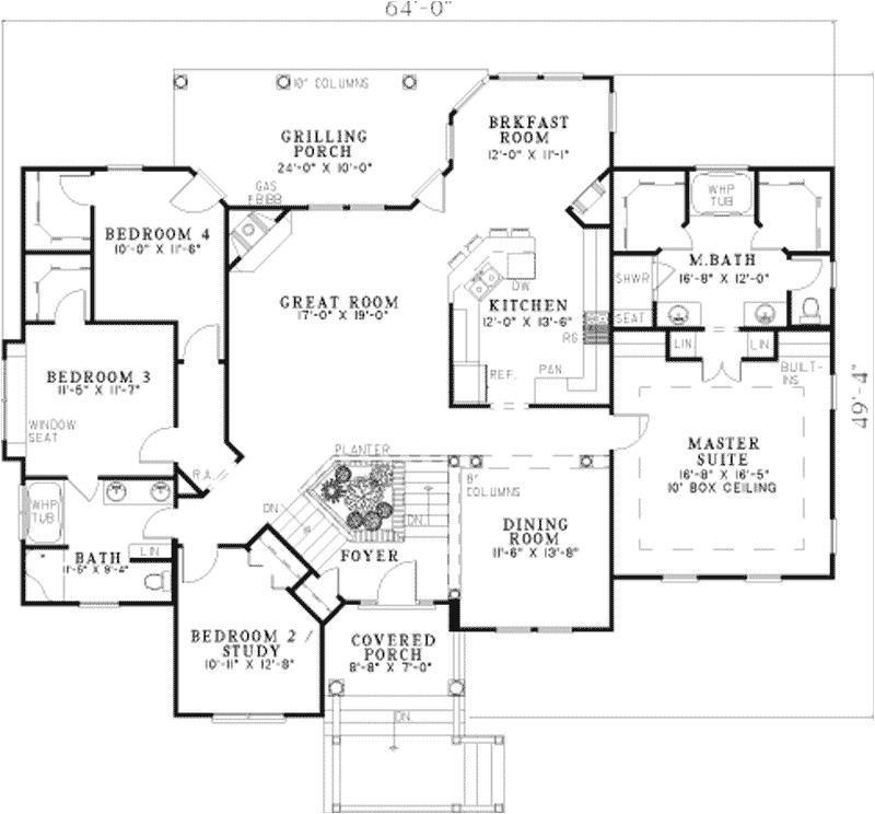 split floor plans