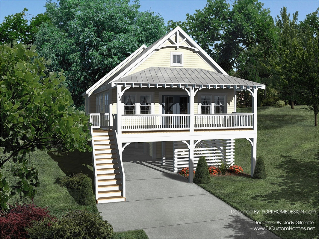 florida stilt home plans