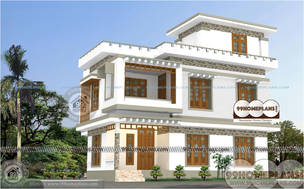 small two story indian house plans