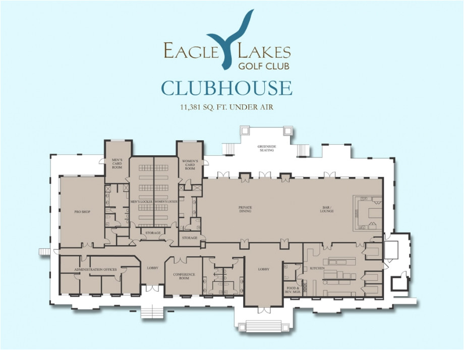 clubhouse floorplans