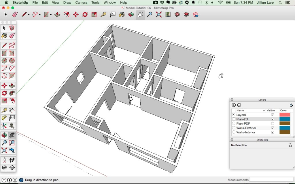 how to make a house plan in 3d using google sketchup