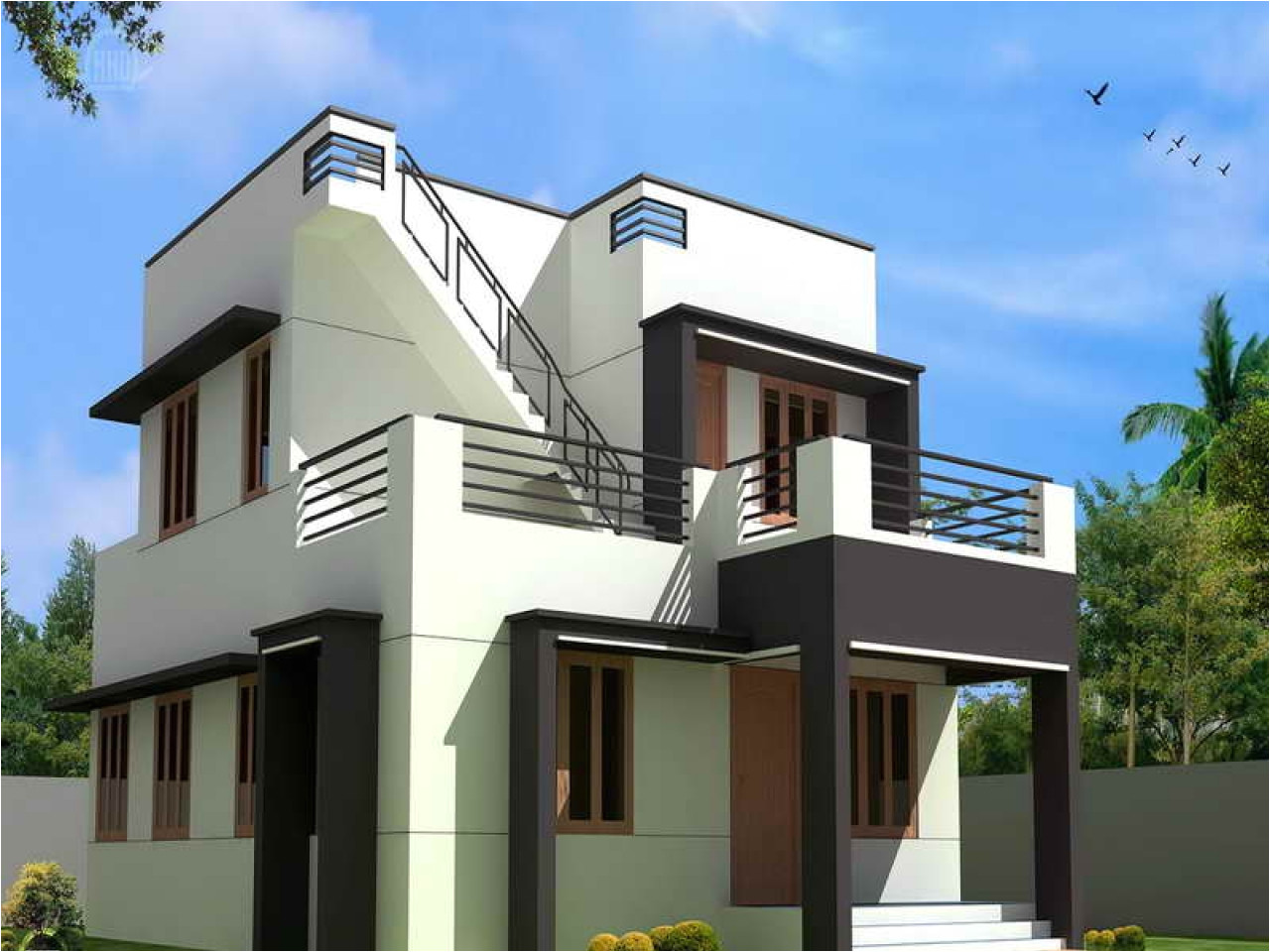 great small house plans modern with open floor plans