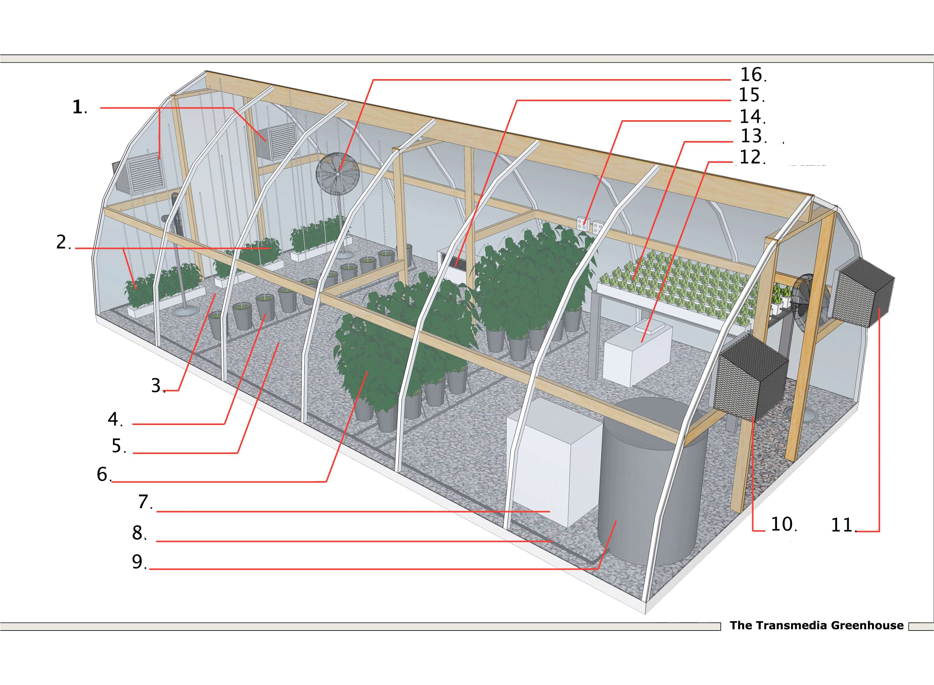 floor plan for greenhouse 12 by