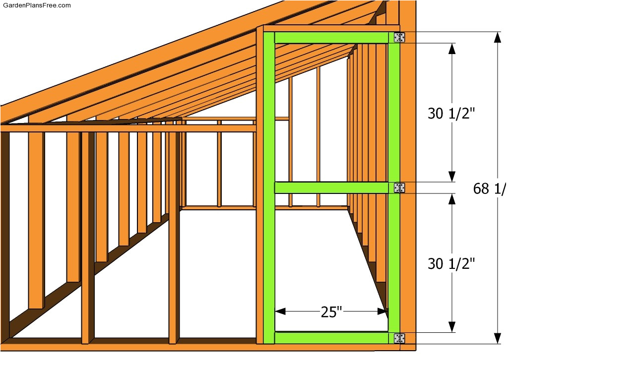 lean to greenhouse plans