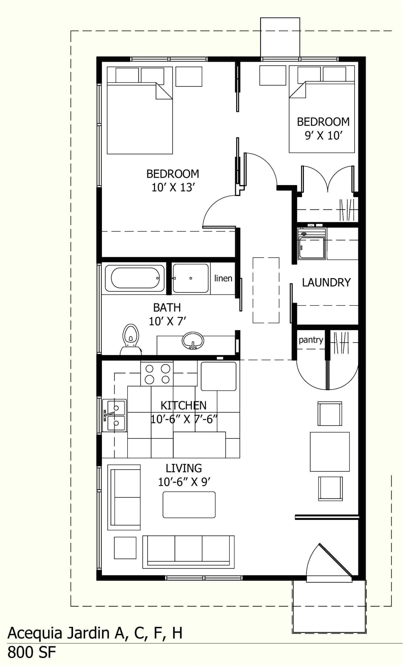 guest house plans under 600 sq ft