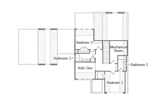 hgtv smart home rendering floor plan 4