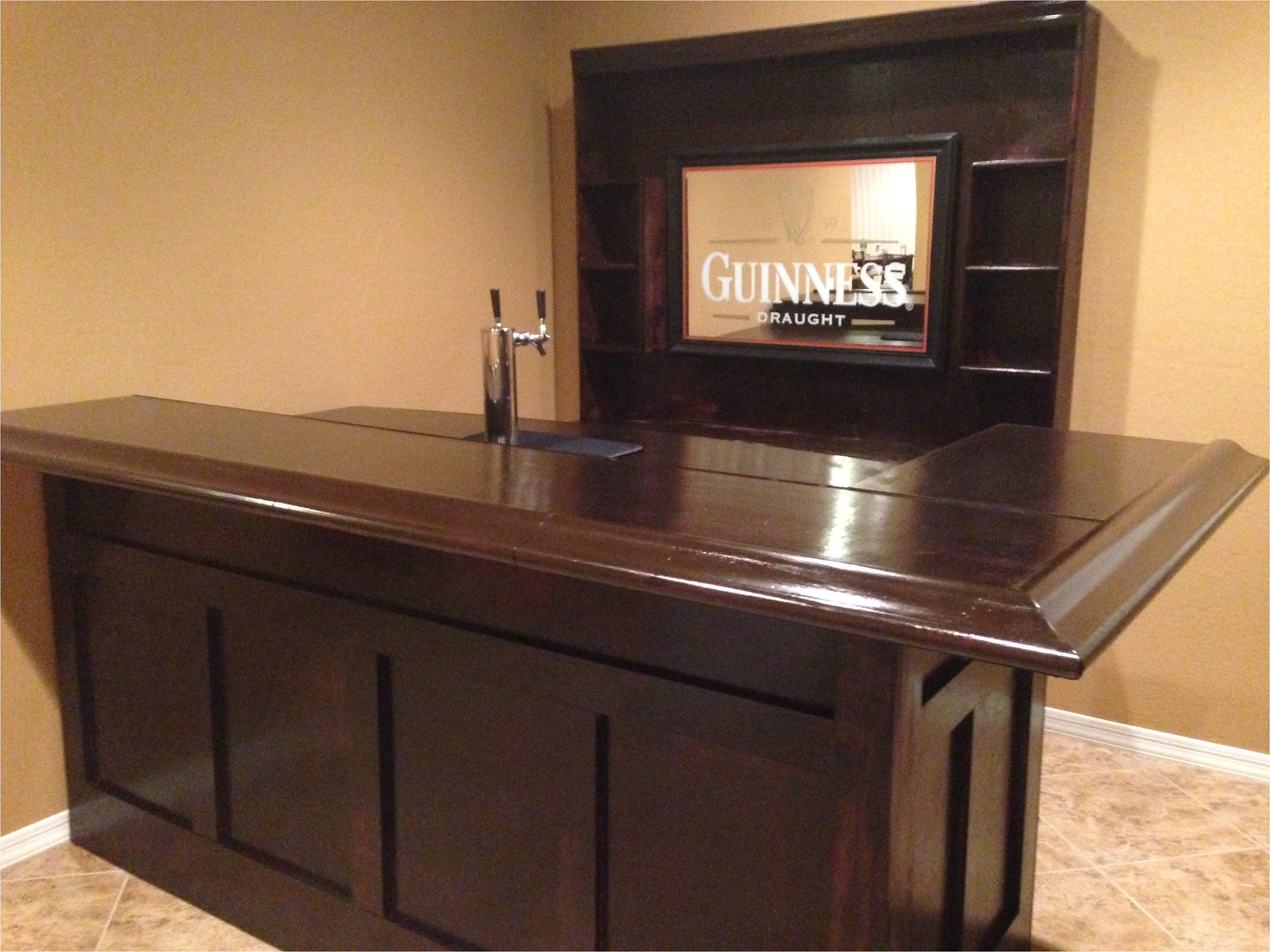 how to build your own home bar