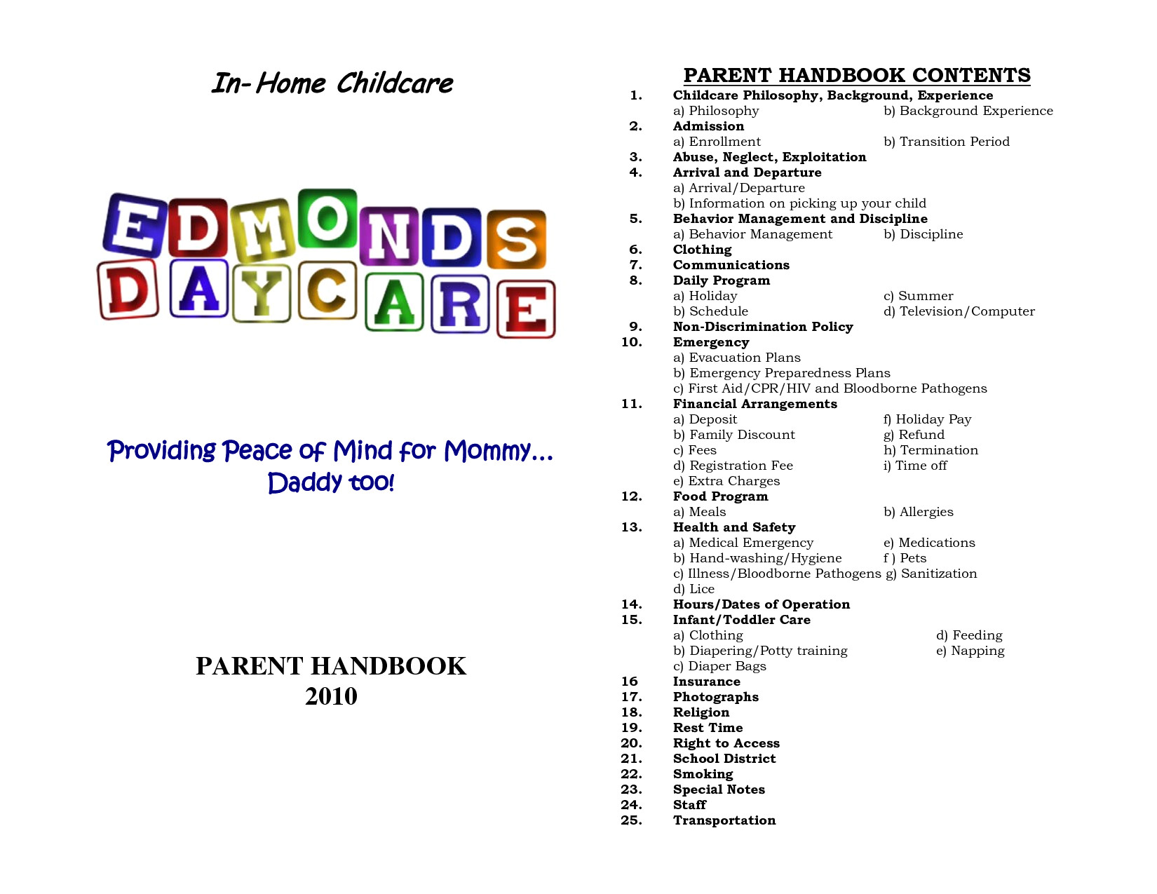 Home Daycare Fire Evacuation Plan Plougonver