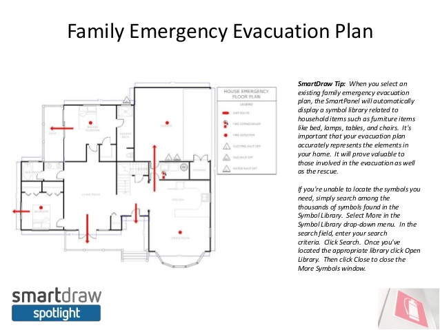 smartdraw spotlight do you have an emergency evacuation plan