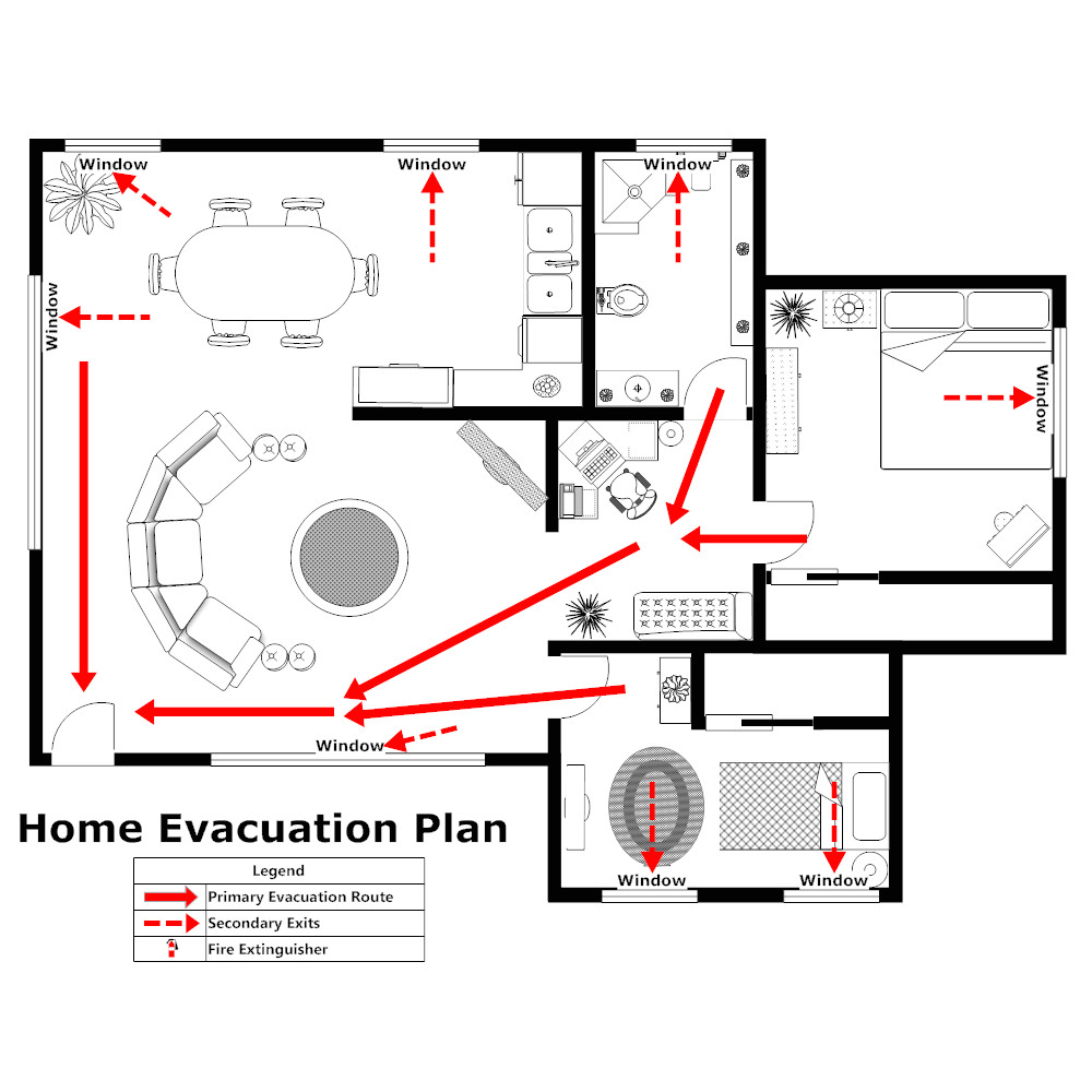 home evacuation plan 2