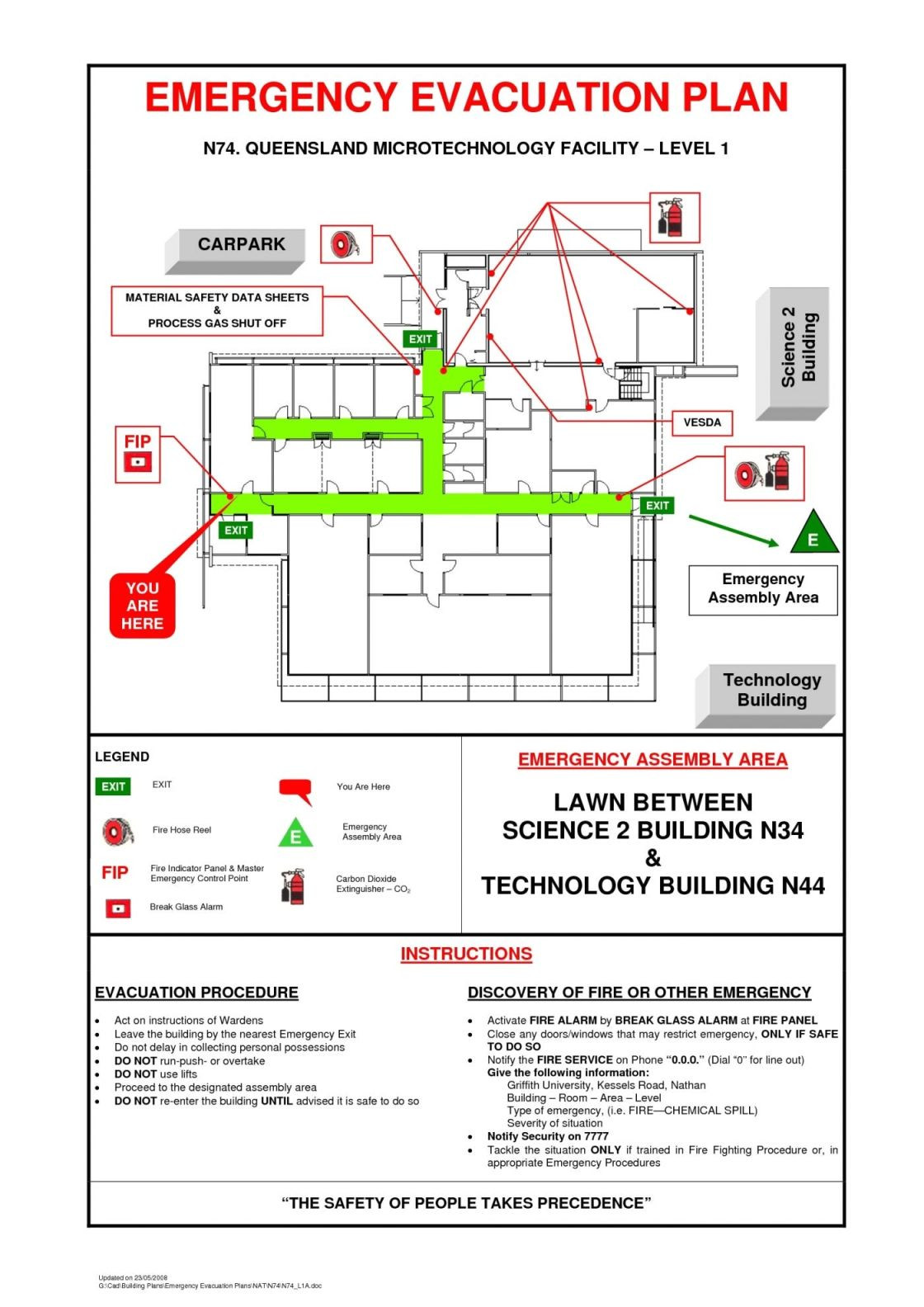 Fire Escape Plan Worksheets