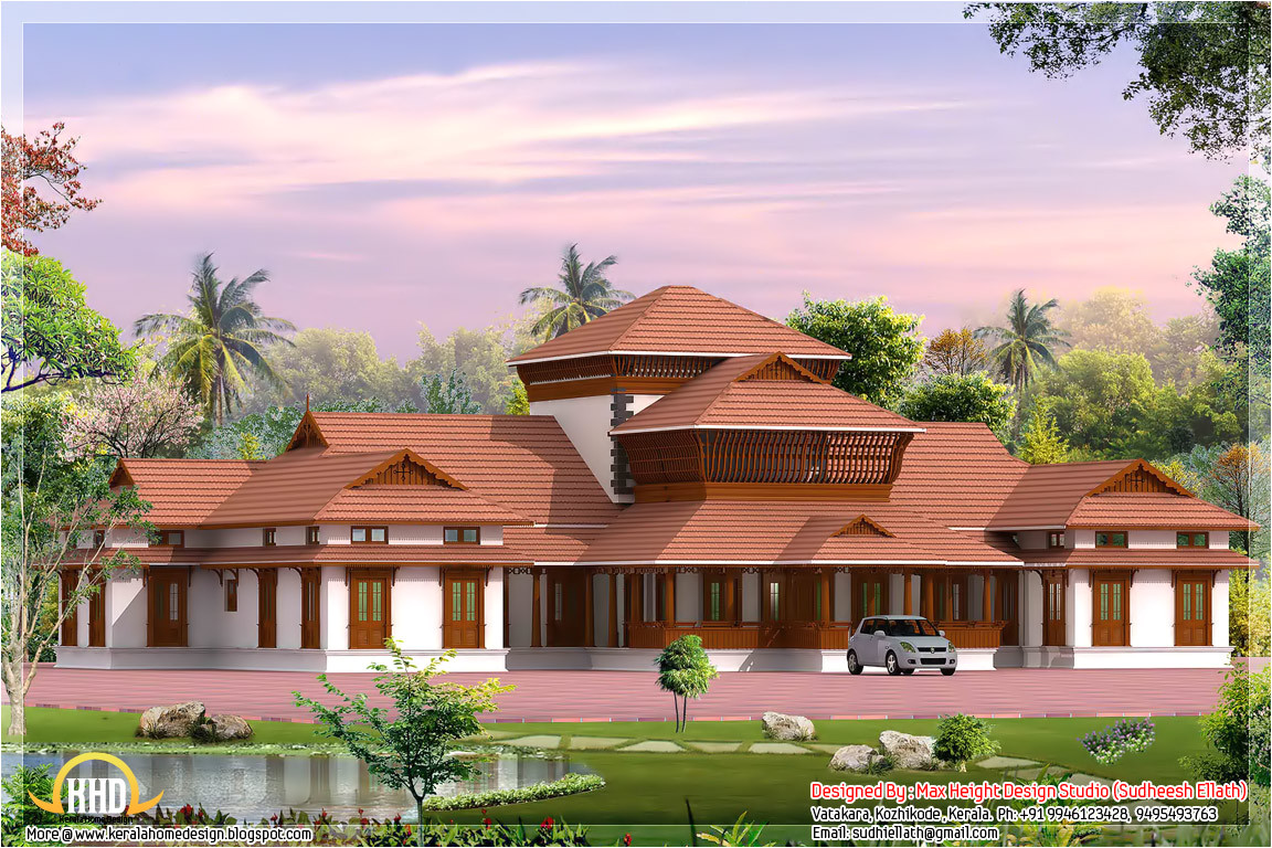 traditional kerala style house designs