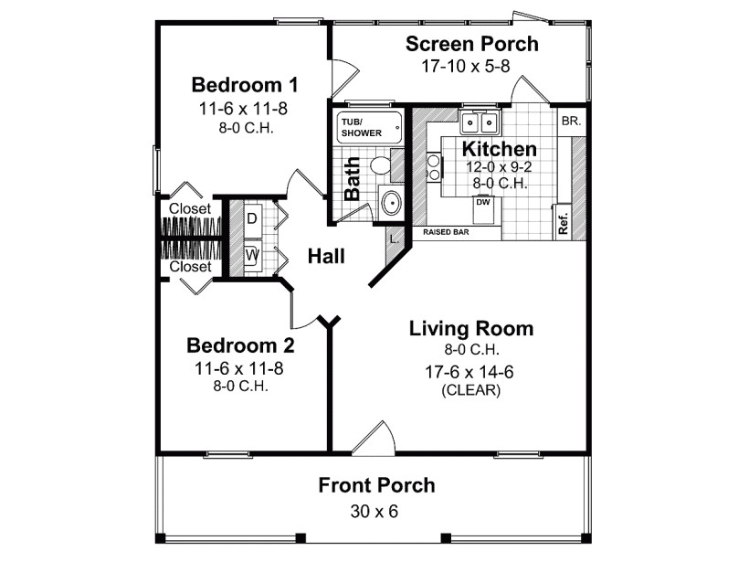 800 square foot house plans with loft