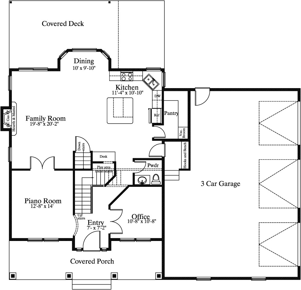 house plans less than 2000 sq ft