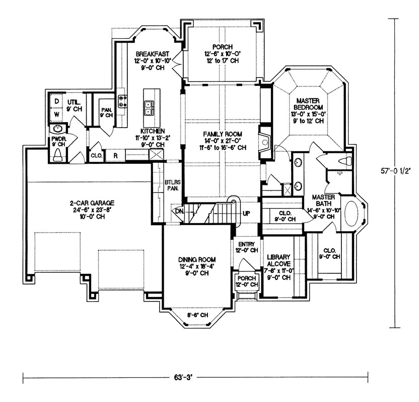 house plans with butlers pantry
