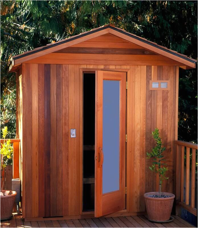 dry heat home sauna designs