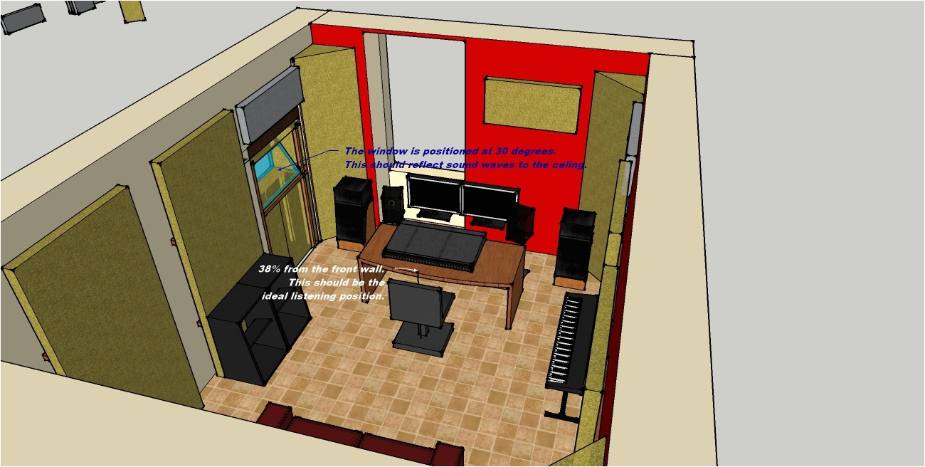 home recording studio design plans