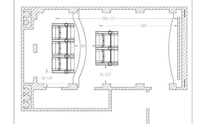 14 best photo of home theater floor plan ideas