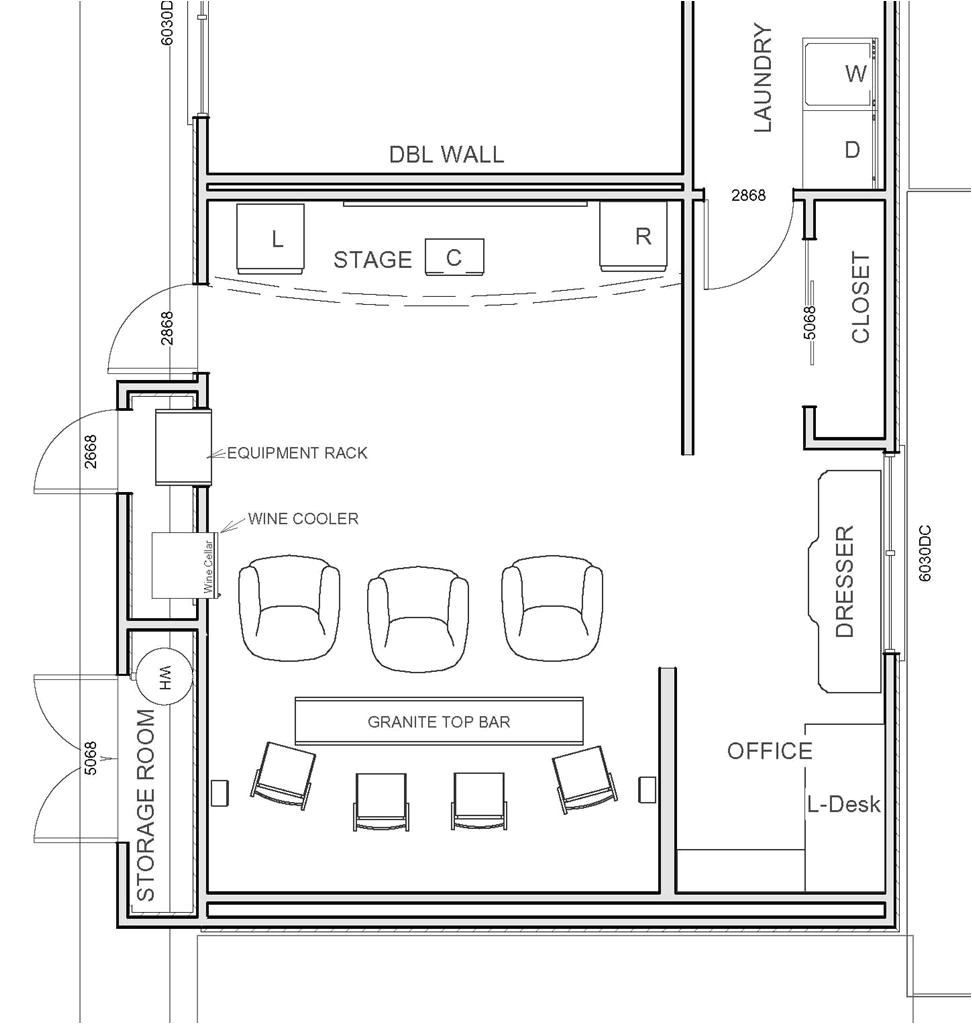Home theatre Floor Plans | plougonver.com