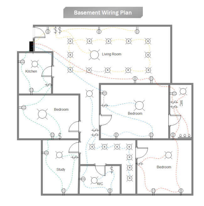 create house electrical plan