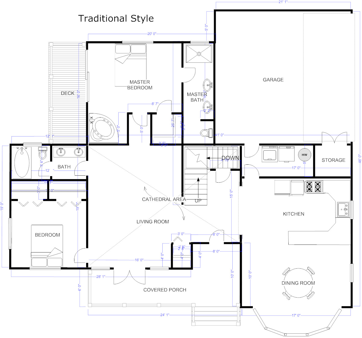 House Plan Drawer Plougonver