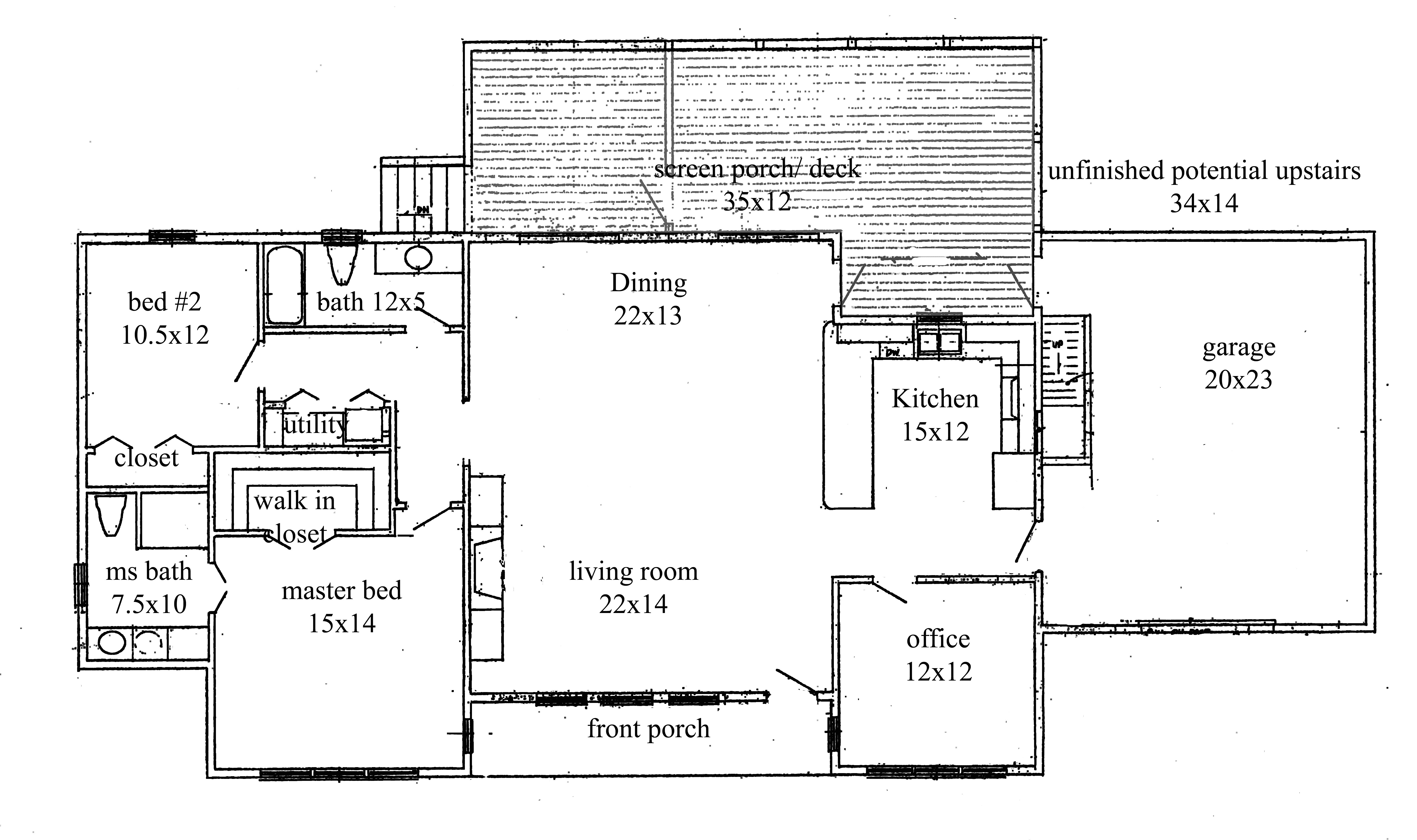 New Home Construction Cherokee Nation Housing Floor Plans