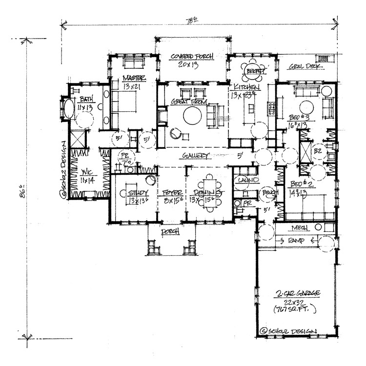 floor plans 2500 sq ft single story
