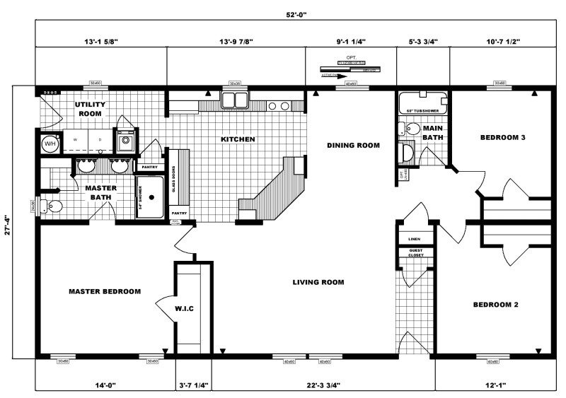 house plans 3 bedroom ranch