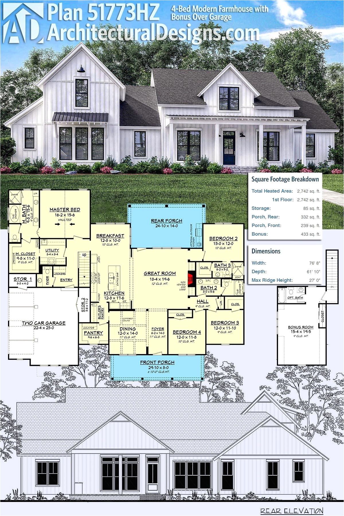 sl1561-mainlevel-in-2020-southern-living-house-plans-cottage-plan-elberton