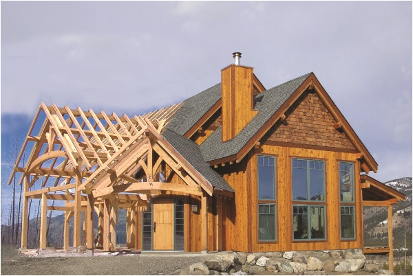 hybrid timber frame homes