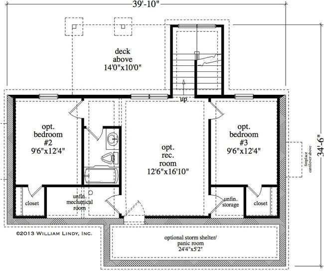 house plans with tornado safe room