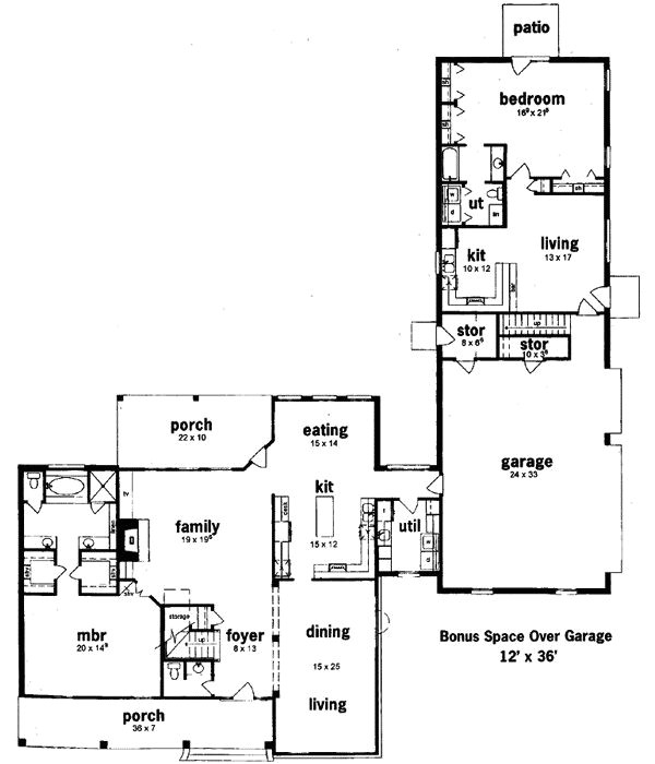 home plans with detached guest house intended for house