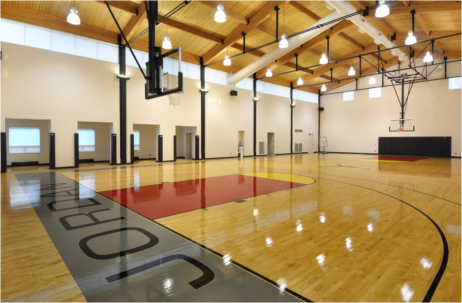 home plans with indoor sports court