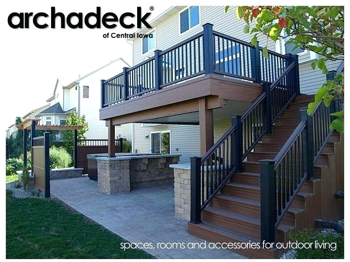 how to build a second floor deck