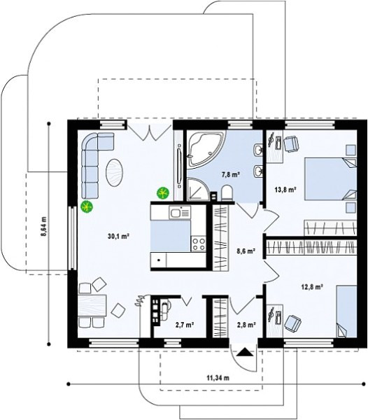 House Plans with Small Footprint Small Footprint House Plans the Ideal Compromise