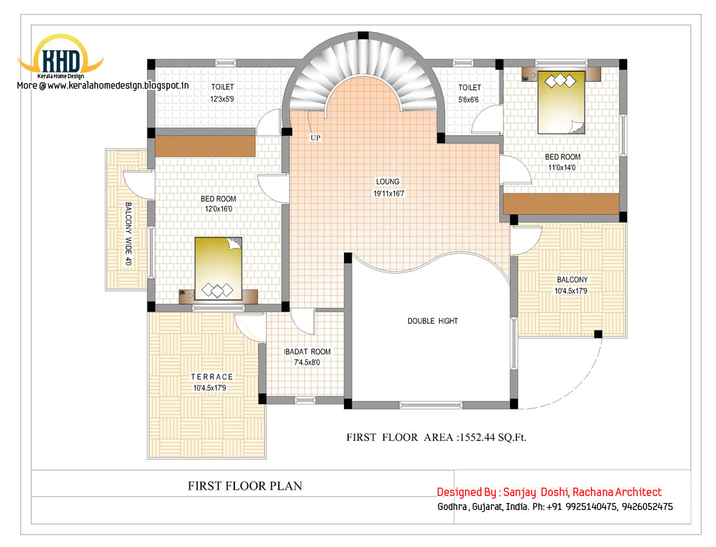 duplex house plan and elevation 3122 sq
