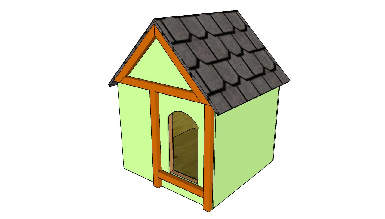 insulated dog house plans
