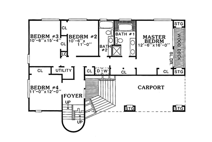 inverted floor plan house plans