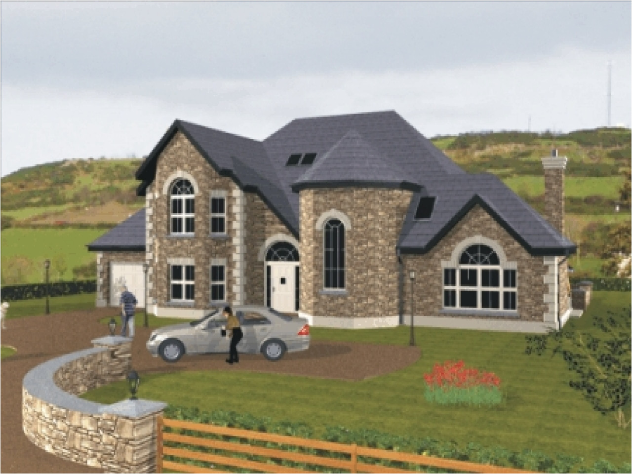 modern irish house plans