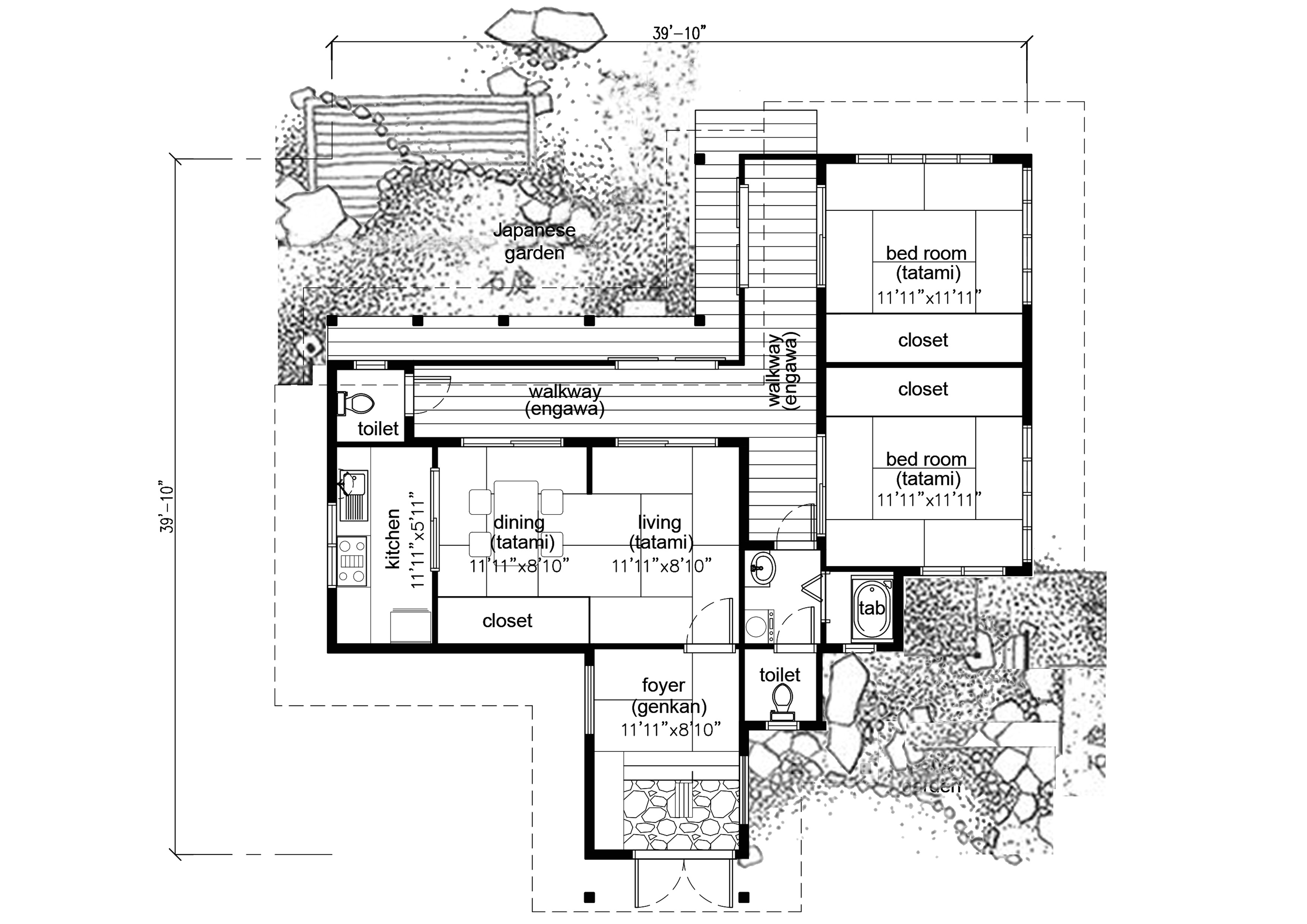 Japanese Home Plans Sda Architect Category Japanese House Plans
