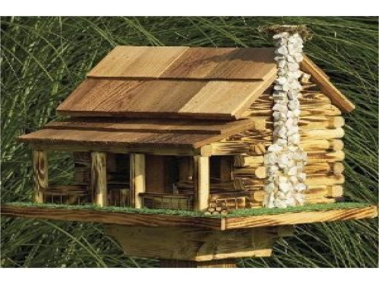 f859550a8646fe39 large bird feeder plans log cabin bird house plans