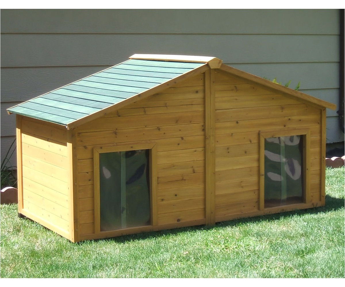 free large dog house plans with porch