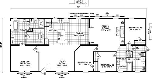 live oak mobile home floor plans