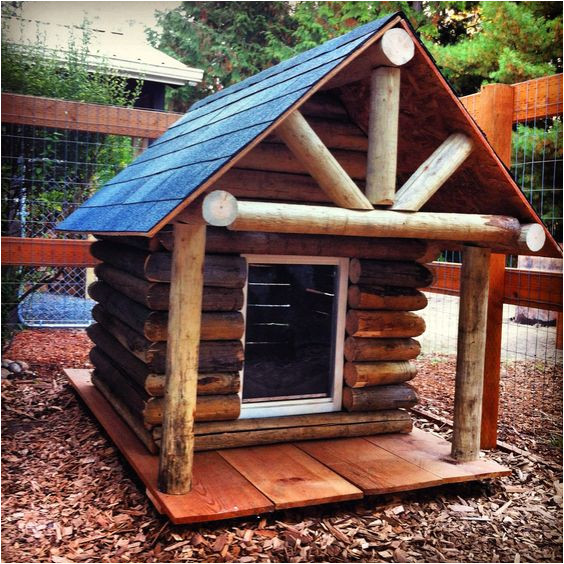 Log Cabin Dog House Plans Log Cabin Rustic Just Take A Few Logs Off to Be