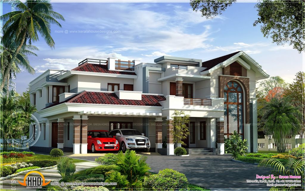 luxary-house-plans-400-square-yards-luxury-villa-design-kerala-home-design-plougonver