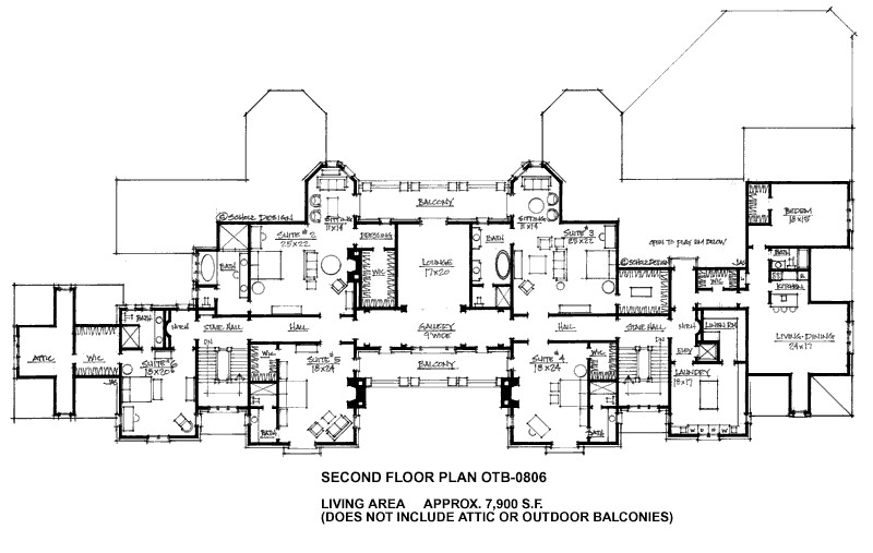 luxury estate floor plans