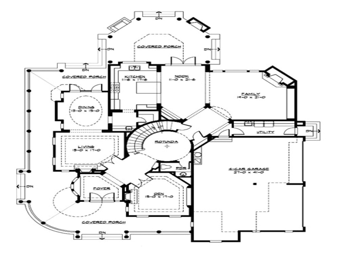 small luxury floor plans